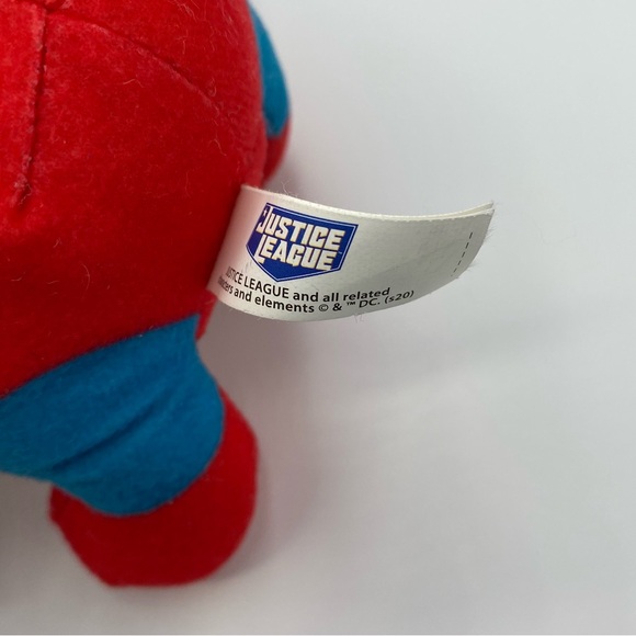 Toy Factory Superman Plush Stuffed Justice League Superhero Toy 7 Inches Flaw - Picture 5 of 6